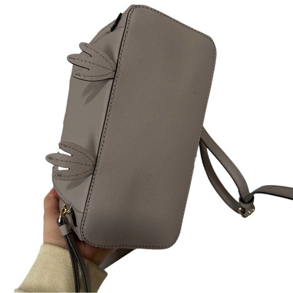 KATE SPADE New York Star Owl Tomi Cityscape Grey Backpack - Picture 4 of 8